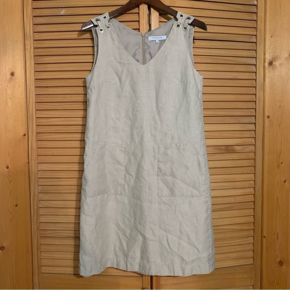 Gerard Darel Linen Dress Size Medium